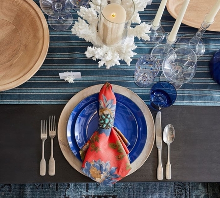 Turquoise napkin rings store